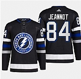 Men's Tampa Bay Lightning #84 Tanner Jeannot Black 2024 Stadium Series Stitched Jersey Dzhi,baseball caps,new era cap wholesale,wholesale hats